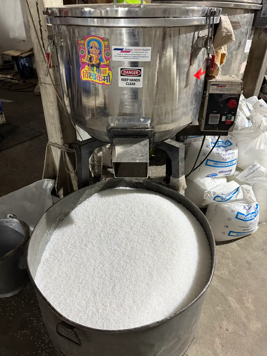 Polymer Mixing — Granule blending